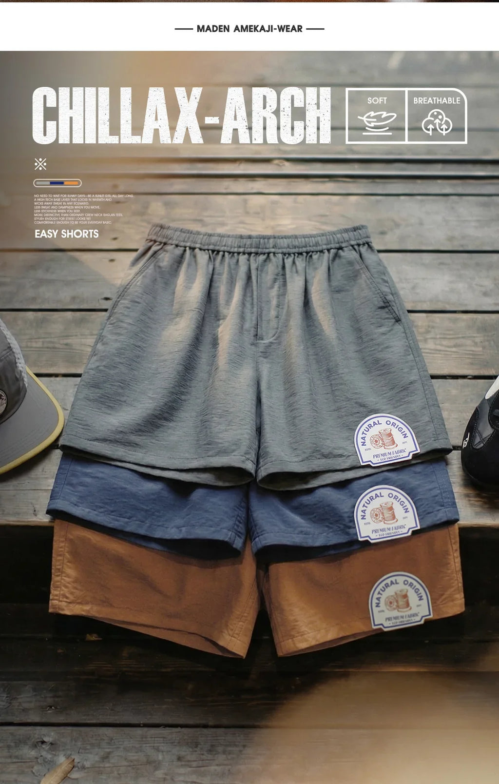Men's Lyocell Linen Look Shorts Straight Leg Elastic Waist Lightweight Breathable Old Money Casual Summer Male Pants