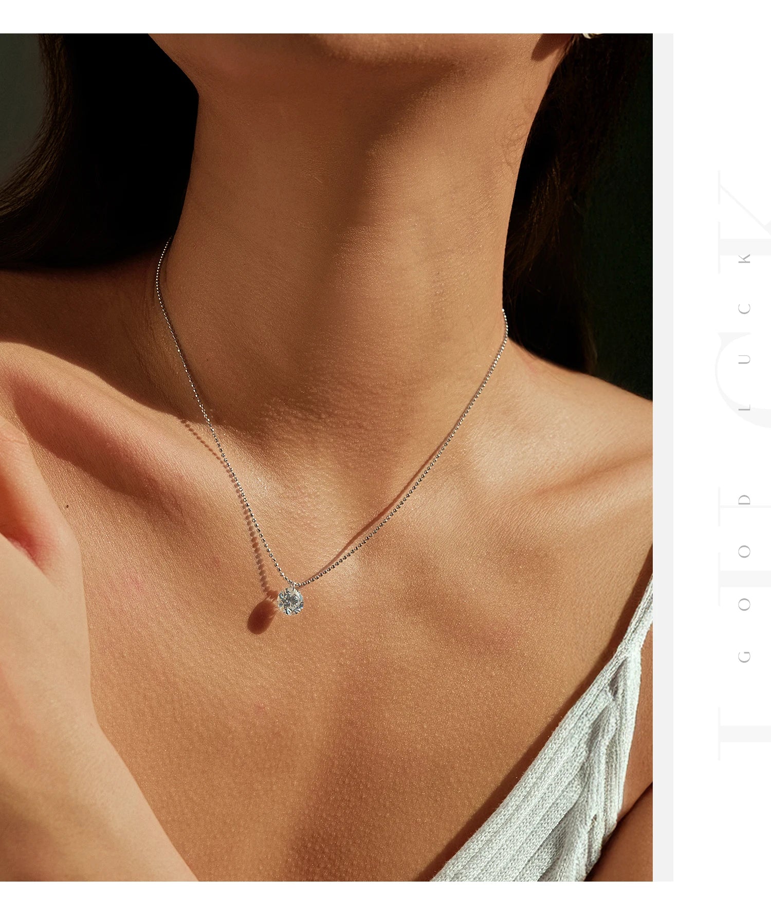 6 Styles D Color Geometric Moissanite Necklaces 925 Sterling Silver Dazzling Pendant Necklace For Women Fine Jewelry