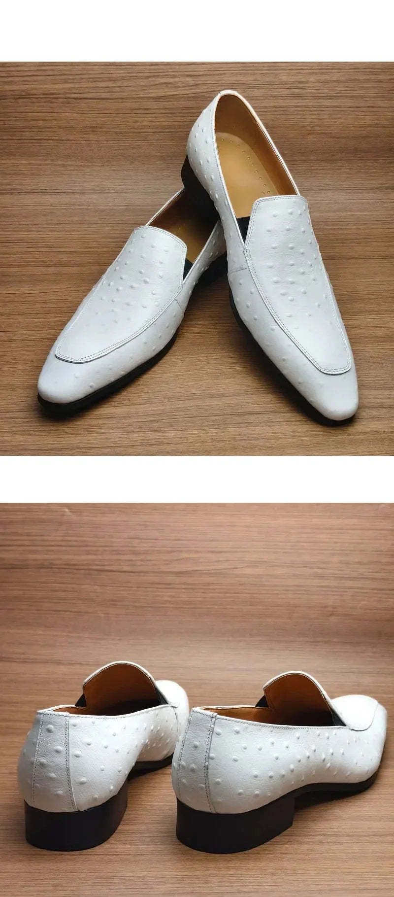 Premium Fashion Men's Casual Shoes Loafer for Men Camel Design Slip-on Mens Dress Leather Daily Wear Zapatos De Vestir Hombre