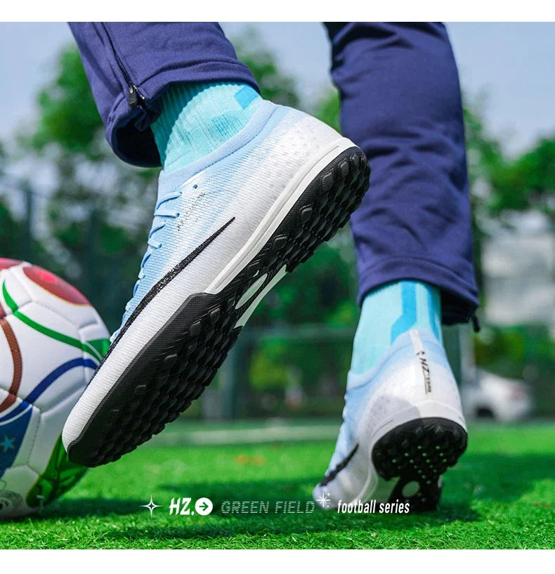 New Men Soccer Shoes Futsal Cleats Ultralight Hot Sale Football Boots Unisex High-quality Women Professional TF/FG Sneakers