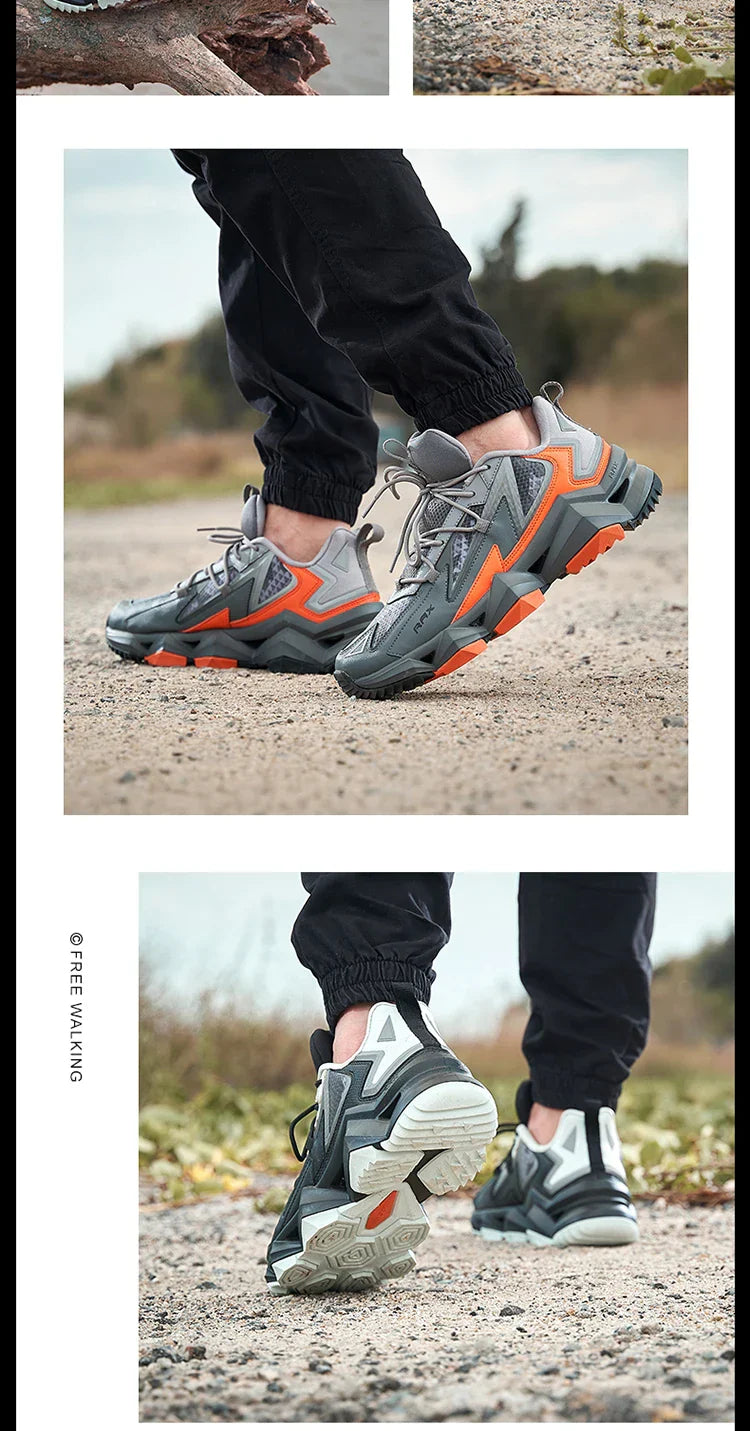 Men's Breathable Hiking Shoes Outdoor Trekking Shoes Kayaking Wakling Quick Drying Sports Sneakers Climbing Camping Boots