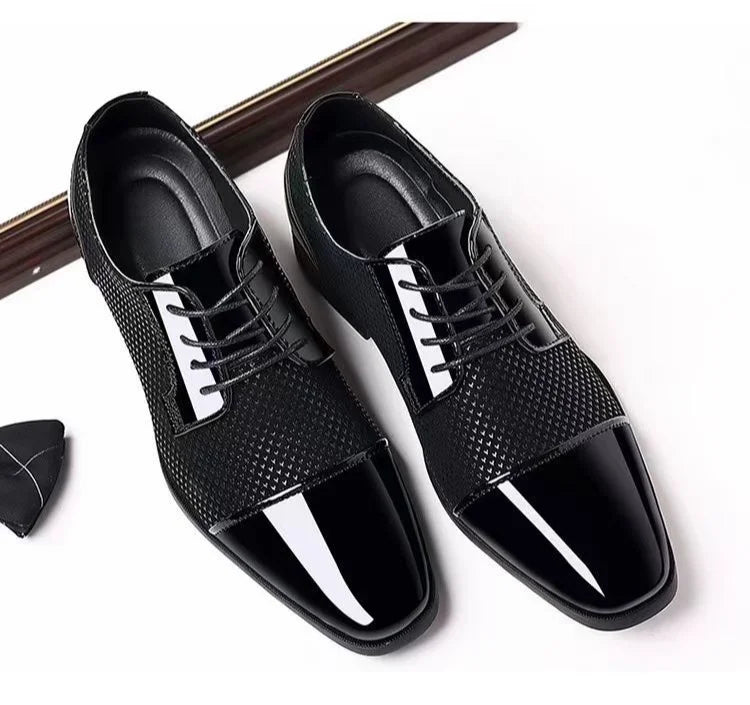 Dress Shoes Man Casual Business Pointed Toe Social Shoe for Men Breathable In Summer Leather Luxury Designer Clothing Low Price