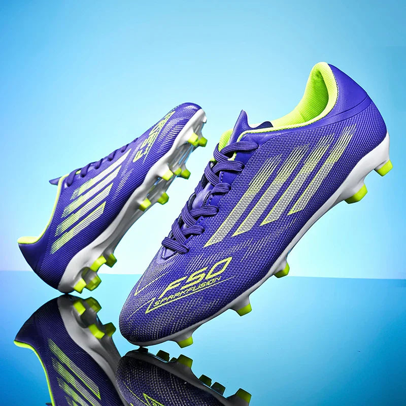 New Men Football Boots Soccer Shoes Boys Sneakers Match Ankle Non-Slip TF/FG Professional Comfortable Sports Shoes Unisex