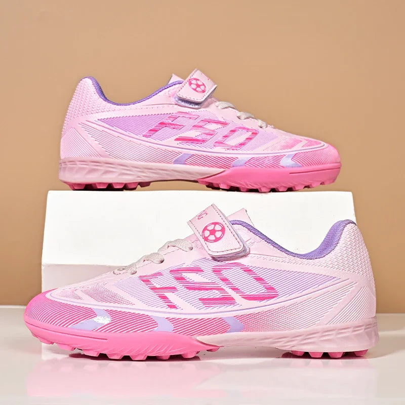 New Kid Match Boys Football Boots Professional Non-Slip Sneakers Match Soccer Shoes Sports Shoes Outdoor Comfortable Unisex