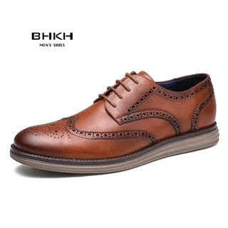 Male Sneakers Autumn/Winter traf Leather Men Casual Shoes Business Work Office Lace-up Dress shoes For Men Size47