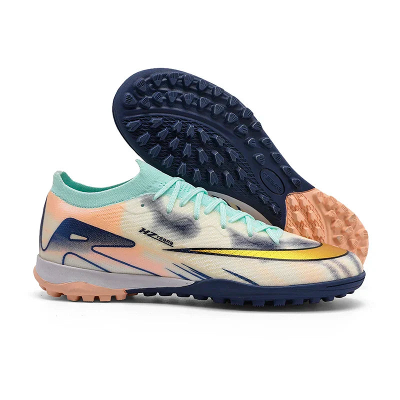 New Men Football Boots Match Indoor Breathable Ultralight Grass Cleats Soccer Shoes Long Spikes Sneakers Training Drop Shipping