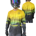 Men's motocross long-sleeved loose riders jersey BMX mountain bike downhill jersey off-road bike racing fast dry riding jersey