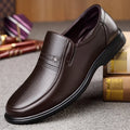 Handmade Genuine Leather Men’s Shoes – Classic Casual Formal Footwear, Black/Brown, EU 40–48