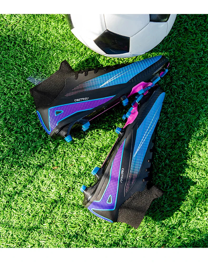New Men Football Boots Professional Ultralight Match Grass Futsal Soccer Shoes Cleats Women Unisex High-quality TF/FG Sneakers