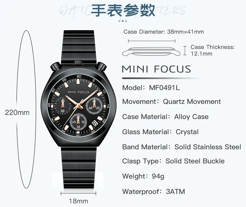 FOCUS Fashion Gold Watch Women Watches Ladies Creative Steel Women's Bracelet Watches Female Waterproof Clock Reloj Mujer
