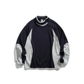 Spring New Arrival Techwear Color-Blocking Stand Collar Sweatshirt - American Designer Outdoor Sports Casual Loose Fit Top
