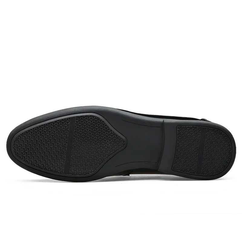New Summer Men's Casual Shoes Breathable Walking Shoes Fashion Male Loafers Outdoor Non-slip Business Footwear Man Slip on Flats