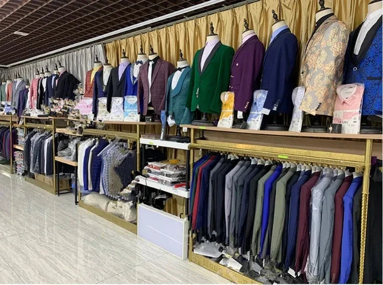 2026 New Men Business Social Suit Jacket Summer Male Single Breasted Thin Dress Male Jacquard Blazers Coats