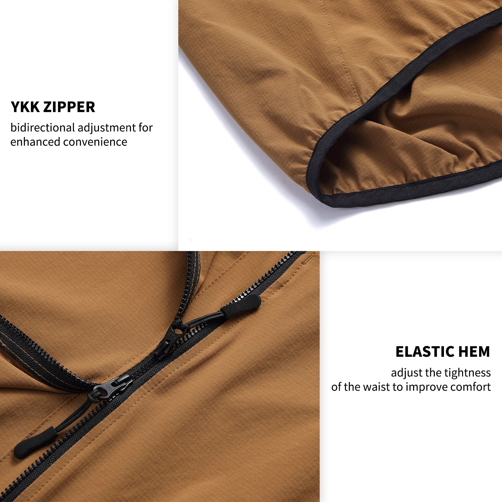 Summer Bike Jacket Water-repellent Cycling Jacket Outdoor Hiking Fishing Sportswear Long Jersey YKK Zip