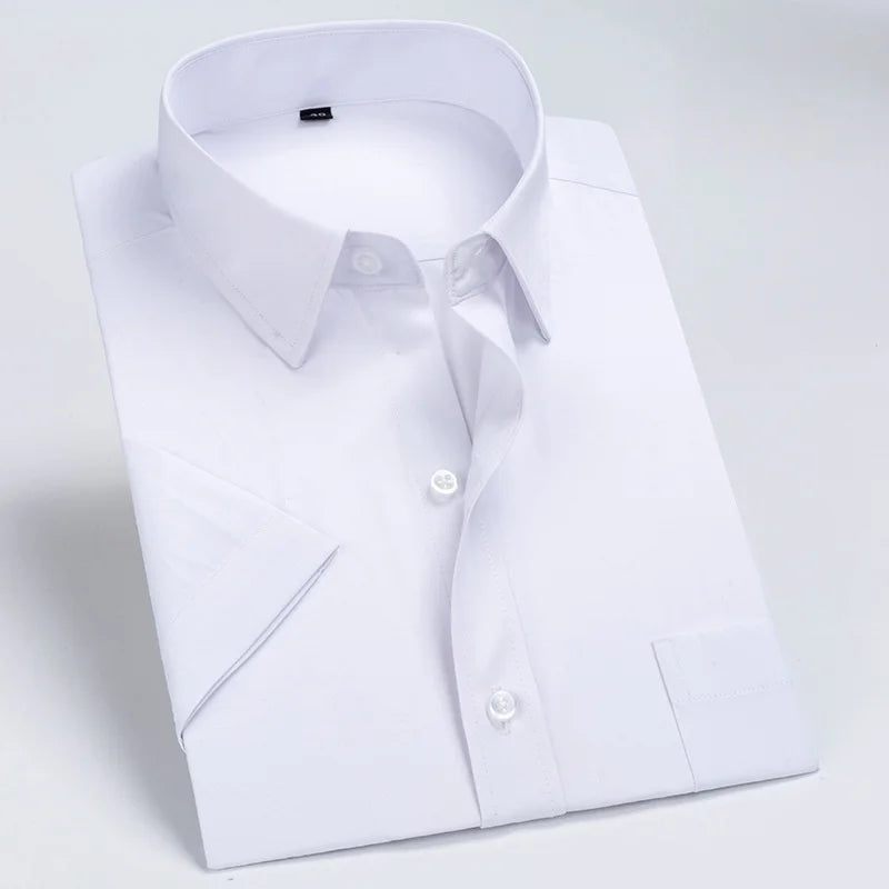 Business Dress Shirt Men Short Sleeve shirts
