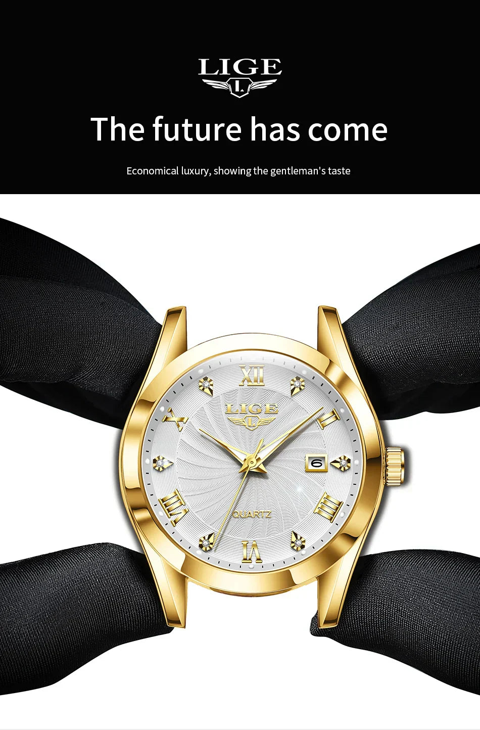 Women Watch Fashion Leather Military Sport Waterproof Watches For Women Top Brand Luxury Women's Bracelet Watch Reloj Mujer