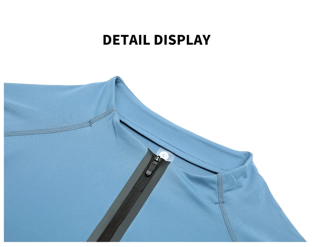High Quality Mens Outdoor Hiking Golf Running Breathable Polo Shirt Office Casual Polo Long-Sleeved Sports Base Shirt Tops