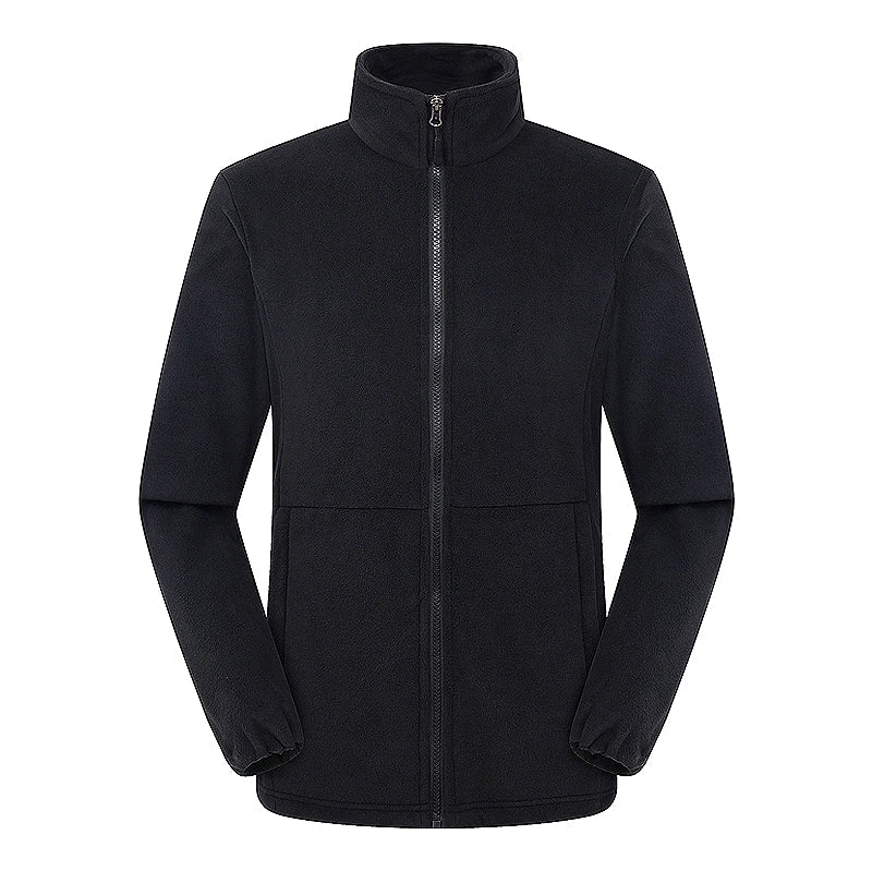 Men Polar Fleece Jackets Winter Windproof Thermal Soft Shell Jacket Outdoor Sports Hiking Camping Skiing Climbing Warm Coat
