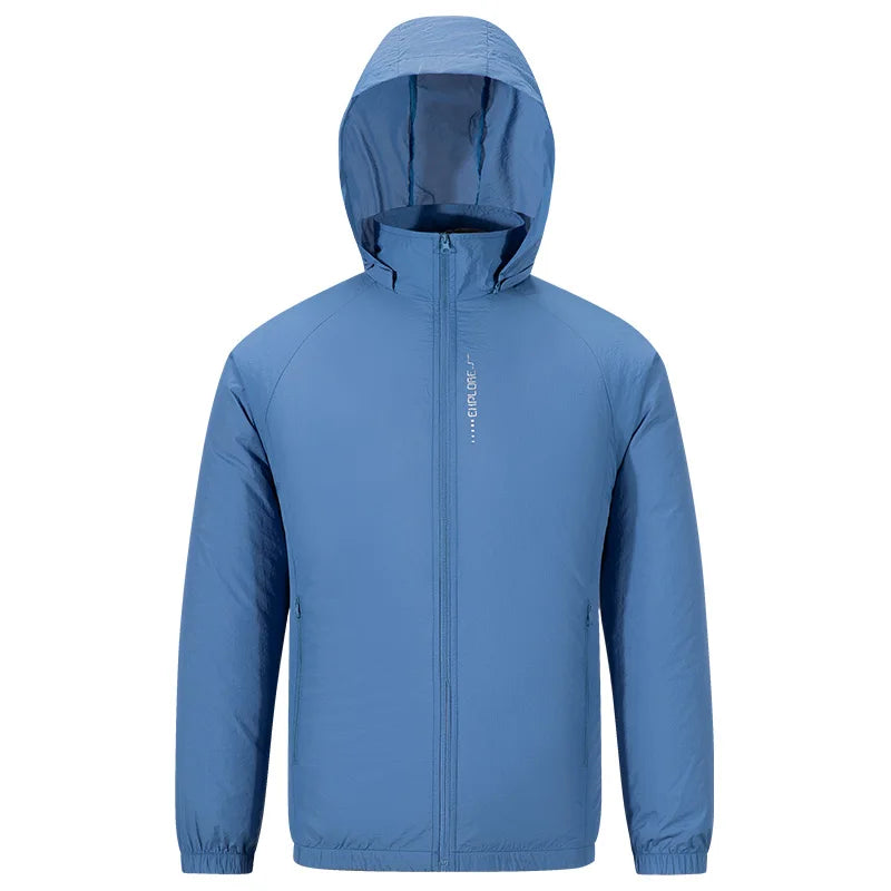 Portable Air Conditioner Jacket USB Fan Cooling Coat Outdoor Work Construction Fishing Hunting Lightweight Sun protection Jacket