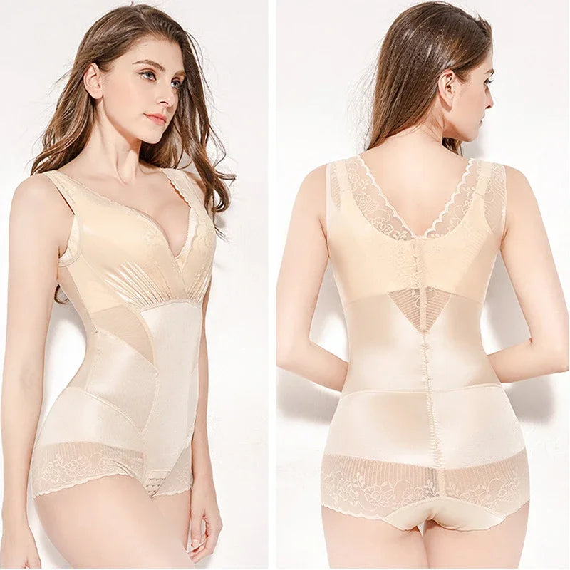 CXZD Women Bodysuits Shapewear Control Waist Trainer Body Shaper Slimming Underwear Tummy Trimmer Postpartum Rompers Butt Lifter
