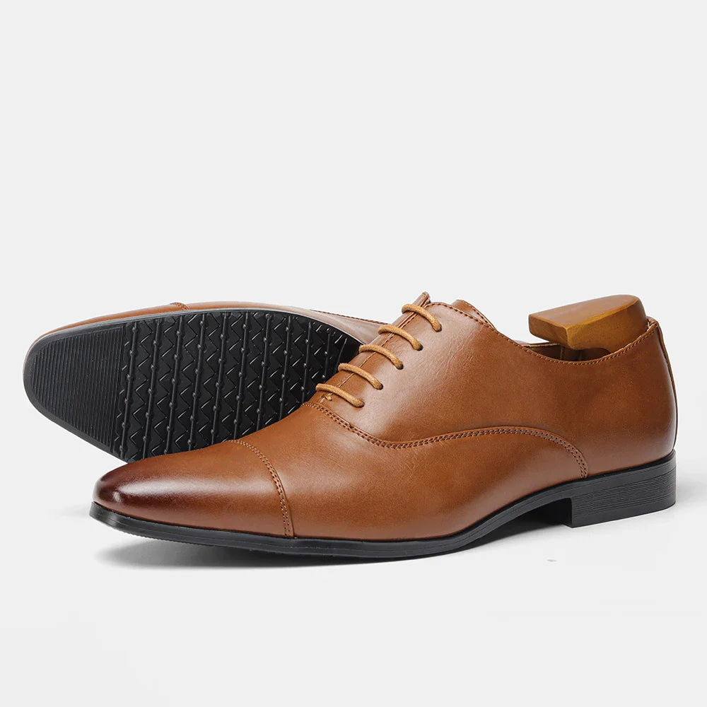 Comfortable dress shoes men, fashionable Oxford gentlemen's social men's shoe