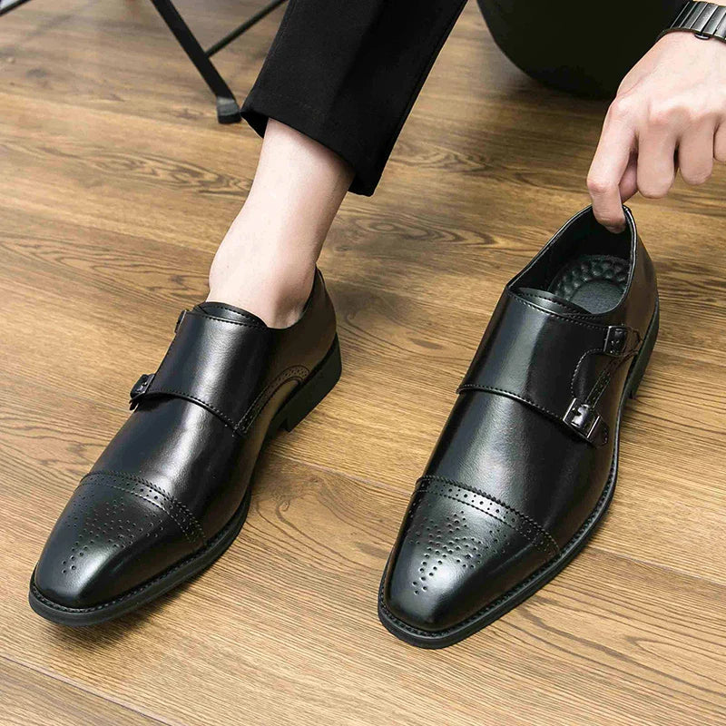 Men’s Classic Business Formal Shoes – Office & Dress Oxfords for Daily Wear