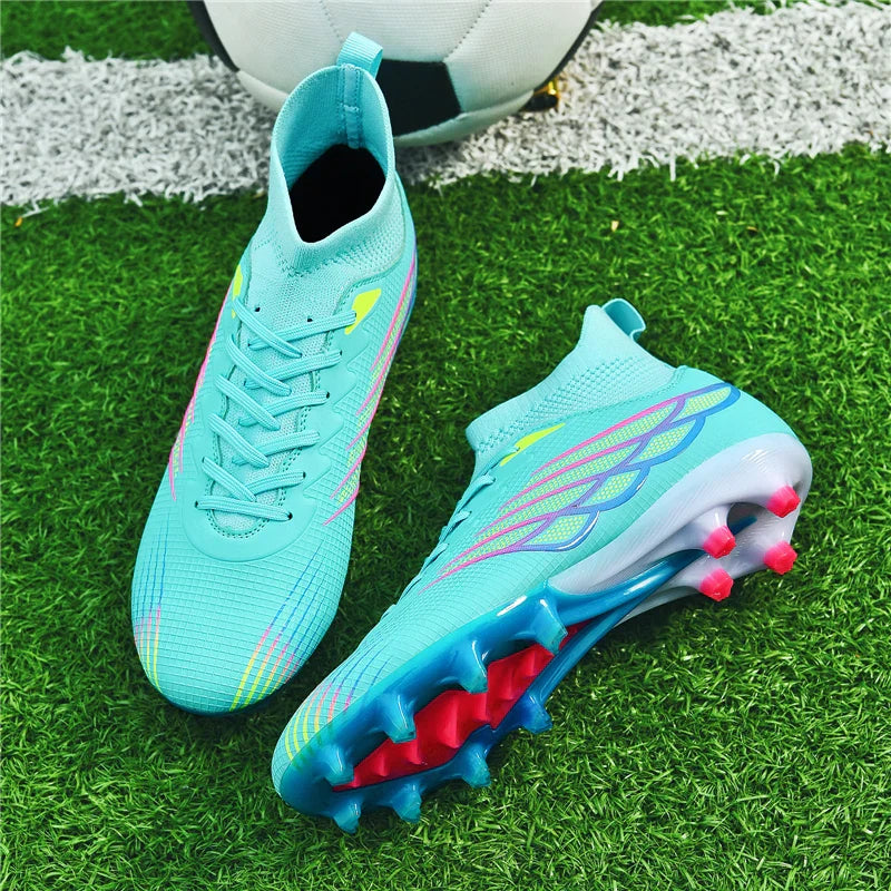 Professional Football Boots Man  Outdoor Sports Sneakers Soccer Shoes Adult's Society Football Cleat Ultralight Training Soccer