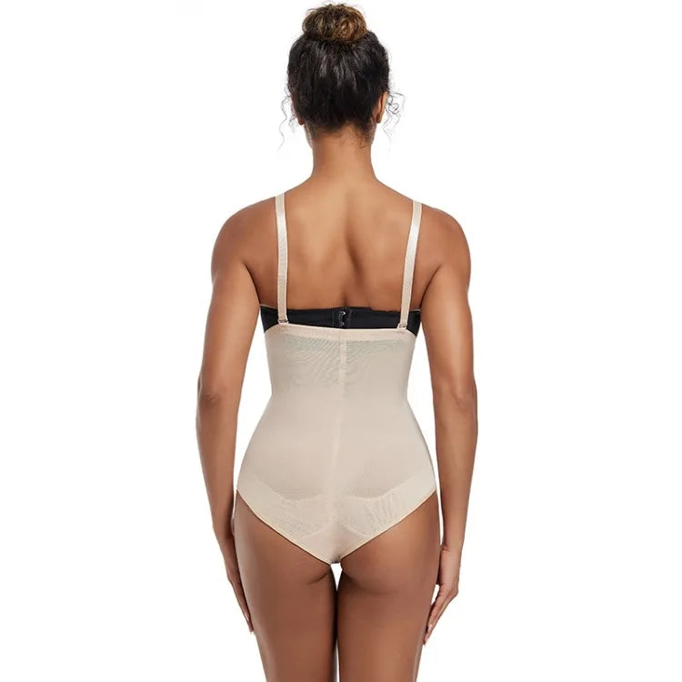 Light Shapewear Bodysuit Body Shaper Women Belly Sheath Waist Trainer Reductive Slimming Underwear Thin Breathable