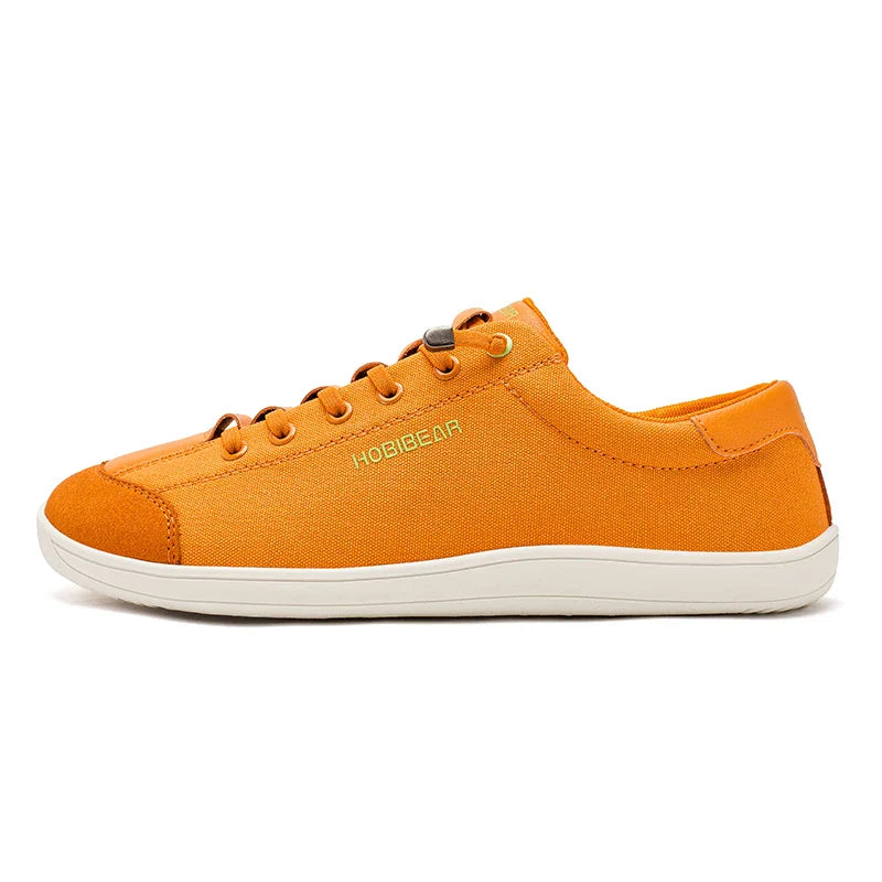 Womens Mens Barefoot Shoes | Zero Drop | Wide Toe Casual Canvas Sneakers Minimalist Walking Shoes