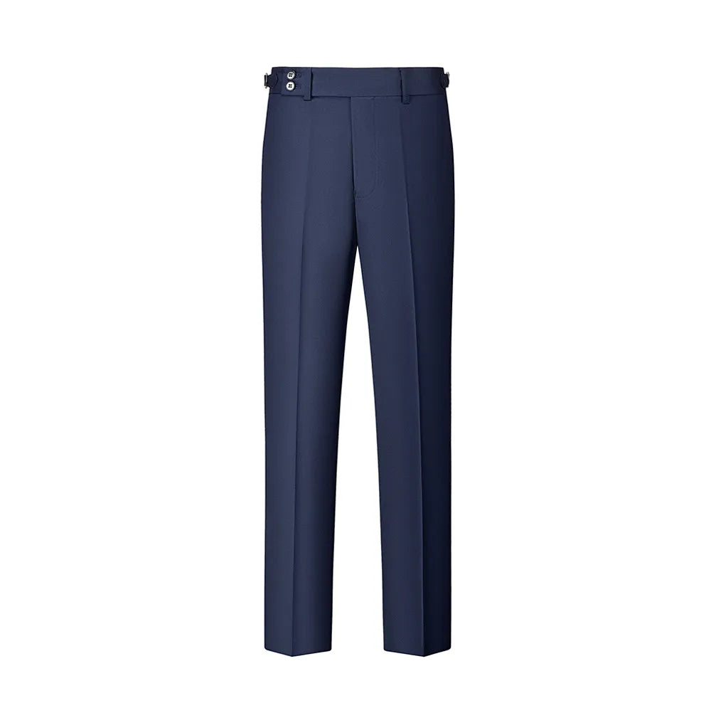 High-end men's wedding party casual suit set - a stylish and fashionable two-piece set for business and casual wear.