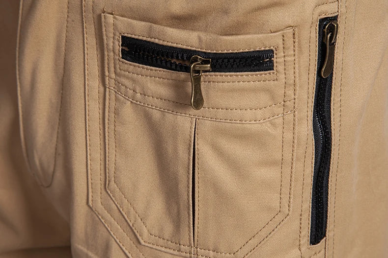 Men's Large Size Loose Casual Shorts Fashion Trendy Versatile Cotton Shorts Elastic Waist Summer Work Shorts