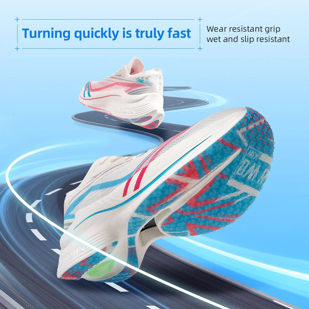 Carbon Plate Marathon Running Shoe Pro Tests Stable Support For Shock-absorbing Ultralight Bounce Sneakers