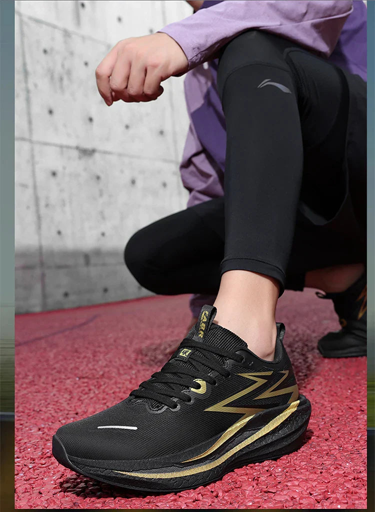 Men Running Shoes Carbon Board Speciality Sports Breathable Lightweight Women's Comfortable Chunta Athletic Sneakers