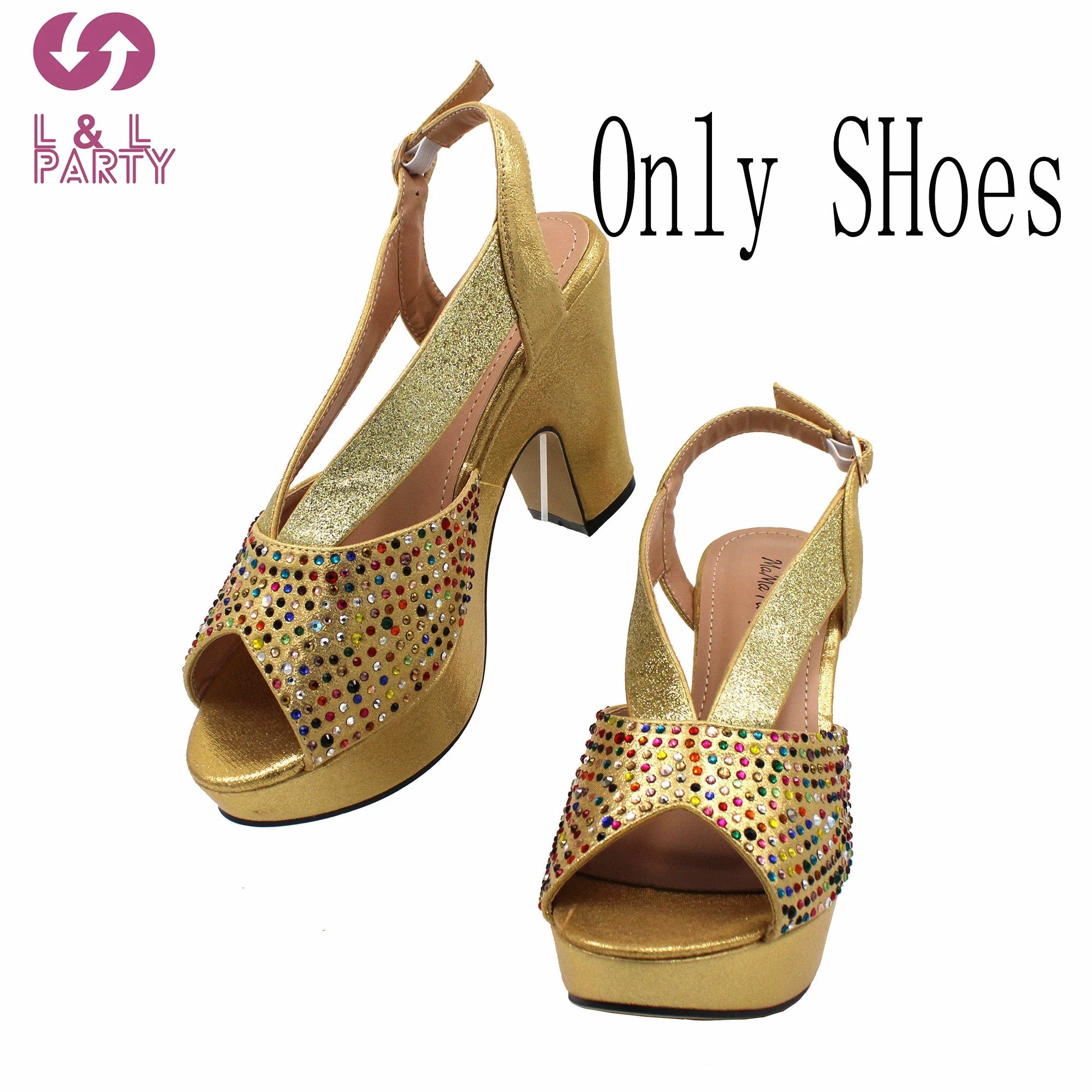 Fashionable Italian Women Shoes Matching Bag in Green Color