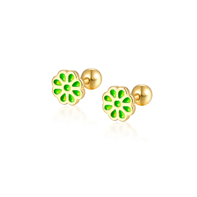 925 Sterling Silver Fashion Love Butterfly Romantic Star Crown Screw Stud Earrings for Women Ear Bone Piercing Jewelry
