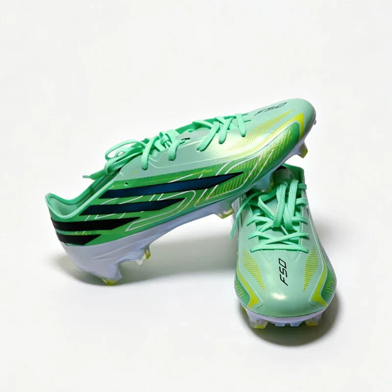 2026-F50 High Quality Mens Soccer Shoes Breathable Non-Slip Turf Soccer Cleats Boys TF/FG Training Football Boots Chuteira Campo
