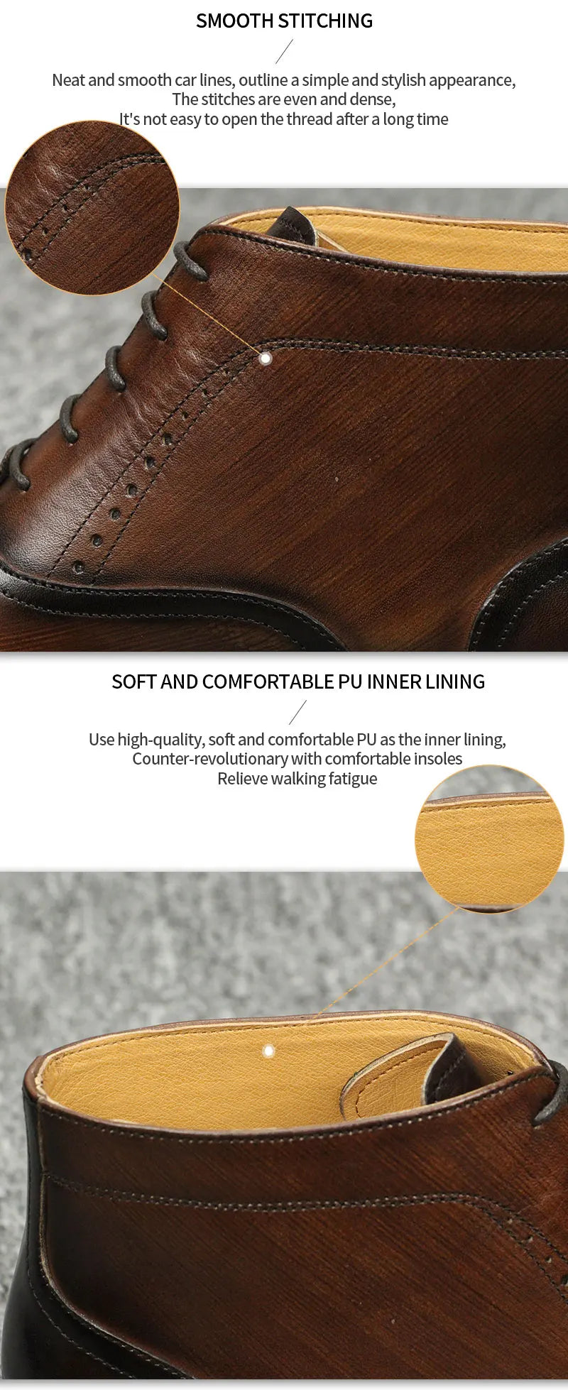 Luxury Men Genuine Leather Ankle Boots Fashion Casual Zapatos De Hombre Suit Work Safety Pointed Toe Cool Trendy Boot Customized