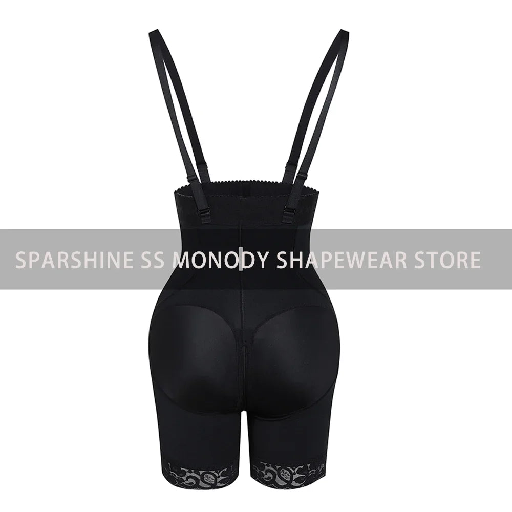 Women's Underwear Double High Compression Hourglass Girdle Waist Trainer Butt Lifter Post-operative Shorts Fajas Colombianas