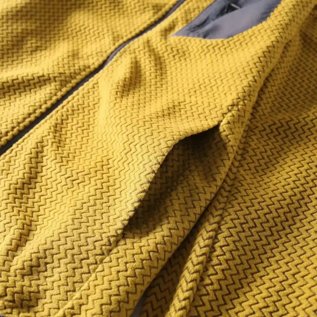 2026 Outdoor Men's Fishing Mountain Climbing Travel Sports Rock Climbing Hunting Camping Shooting Wool Stand-up Collar Jacket