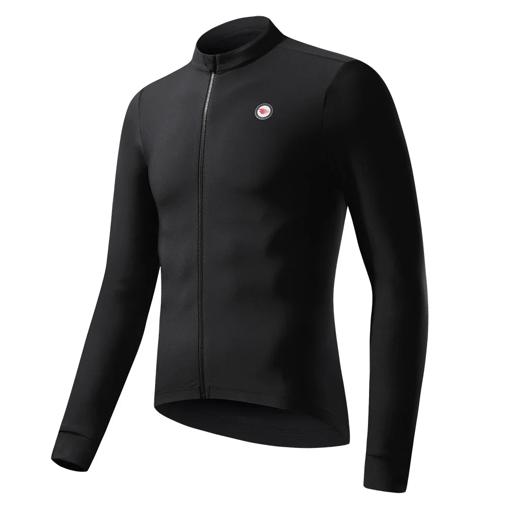 Men Cycling Jacket Winter Thermal Fleece Windbreaker UPF 50+ Sun Protection MTB Bicycle Clothing Bike Coat Riding Windproof