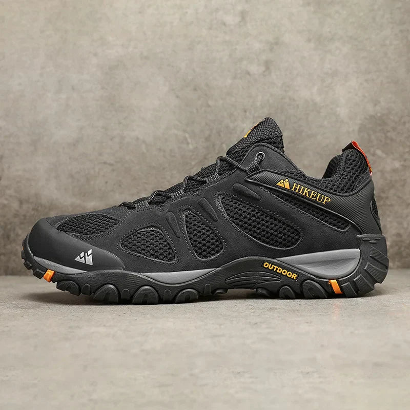 New Non-slip Wear Resistant Men‘s Outdoor Hiking Shoes Breathable Splashproof Climbing Men Sneaker Hunting Mountain Shoes
