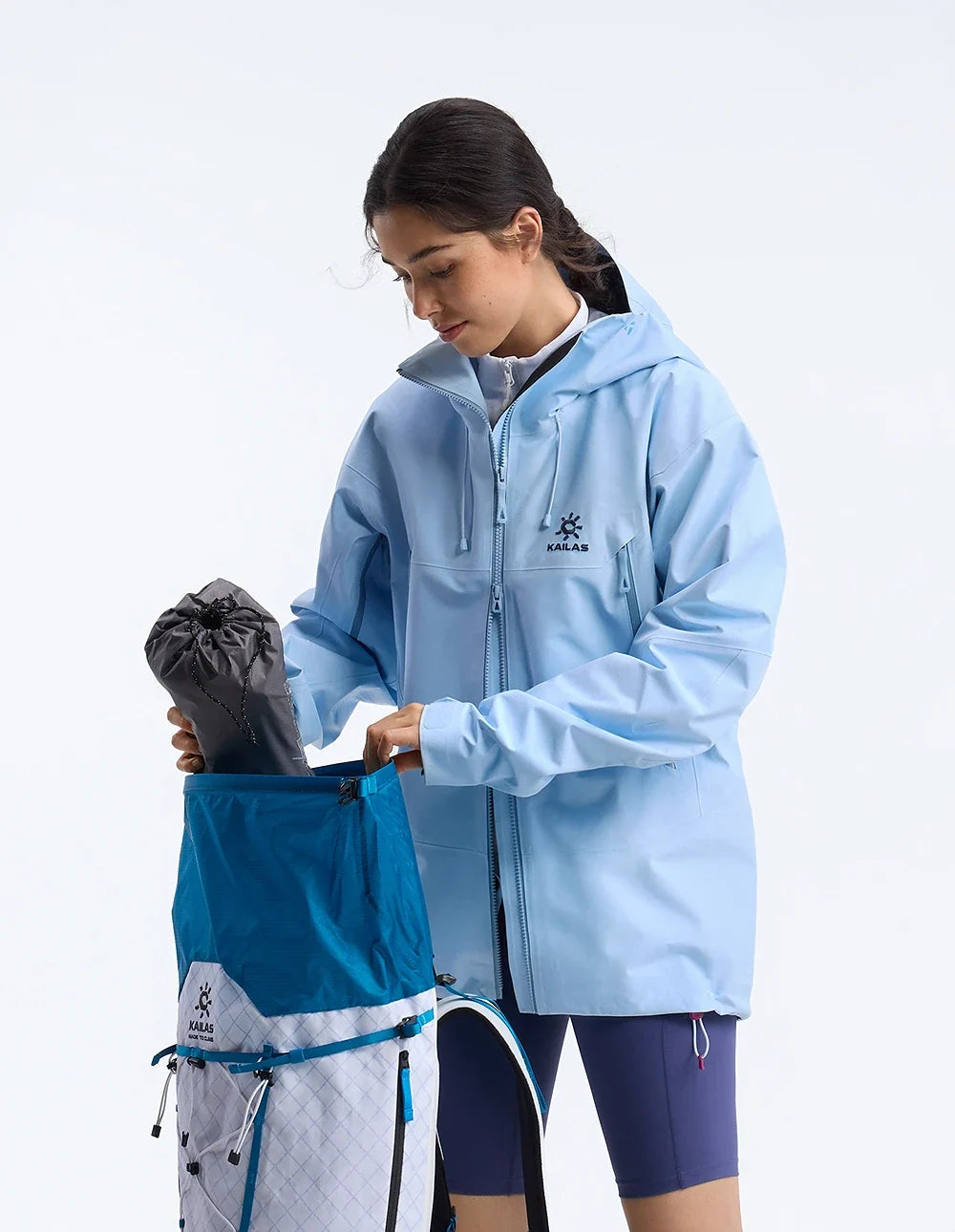 Mont-X Hard Shell Jacket GTX Rainstorm Waterproof Hooded Coats Outdoor Professional Mountaineering Jackets KG2441135