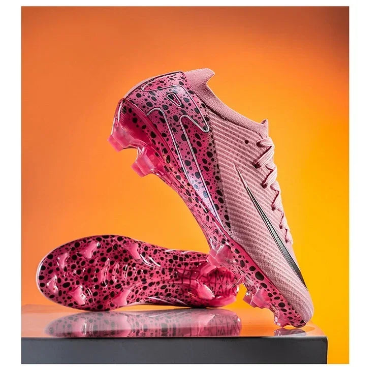 New Men Professional Football Boots Grass Soccer Shoes Outdoor Sport Non-Slip Training Shoes Match Sneakers Ultralight Unisex