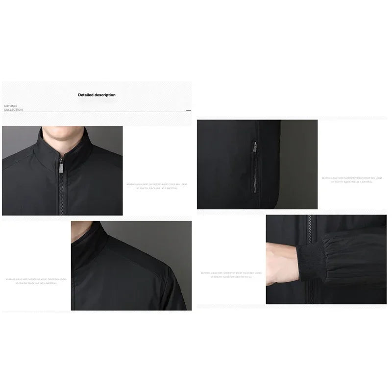 Brand Winter Jacket Men 2026 Autumn Solid Color Plush and Thick Coats Men Plus Size 8xl Stand Collar Warm Men Clothing