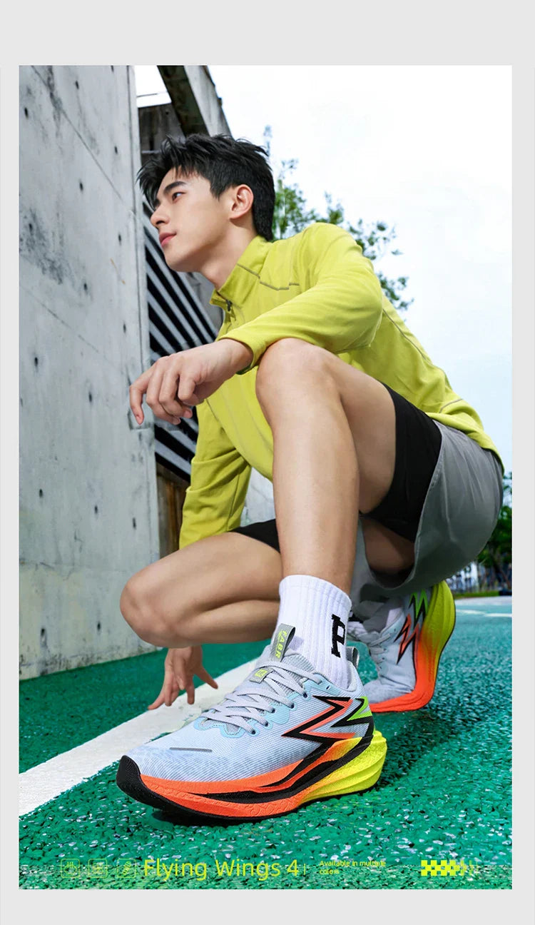 Men Running Shoes Carbon Board Speciality Sports Breathable Lightweight Women's Comfortable Chunta Athletic Sneakers