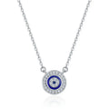 Authentic 925 Sterling Silver Evil Eye Tennis Bracelet for Women Adjustable Chain Bracelet Sterling Silver Jewelry SCB033