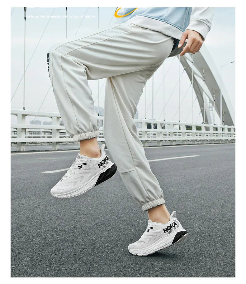 Men's Running Shoes Lightweight Breathable Comfortable Cushioned Sneakers for Walking Gym Casual Wear Athletic Shoes