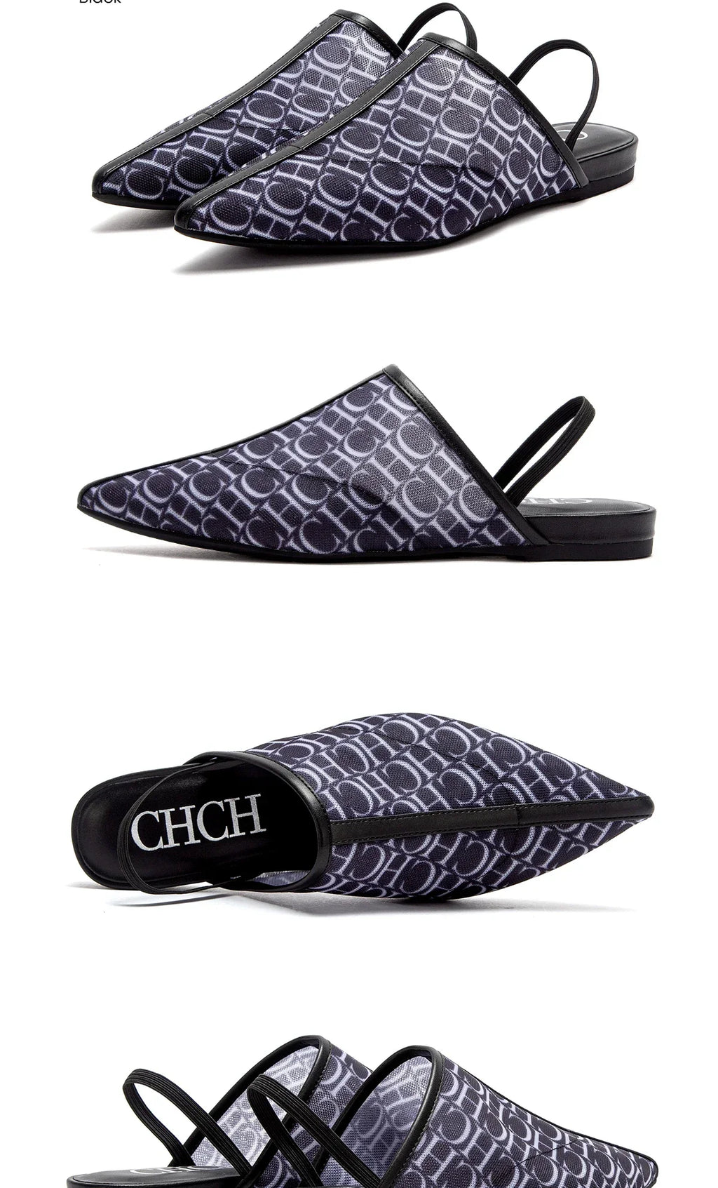 Pointed Toe Slippers Luxury Branded Casual Shoes Flat Strappy Home Outdoor Beach Walking Shoes