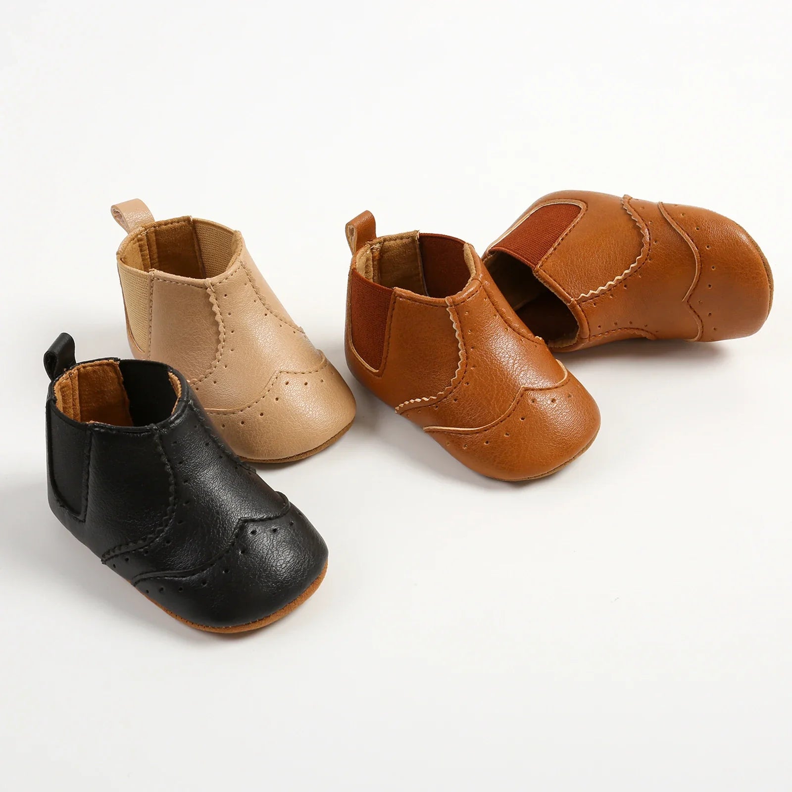 Citgeett Autumn Infant Baby Girls Boots Soft Sole Non-slip First Walker Shoes for Fall Winter