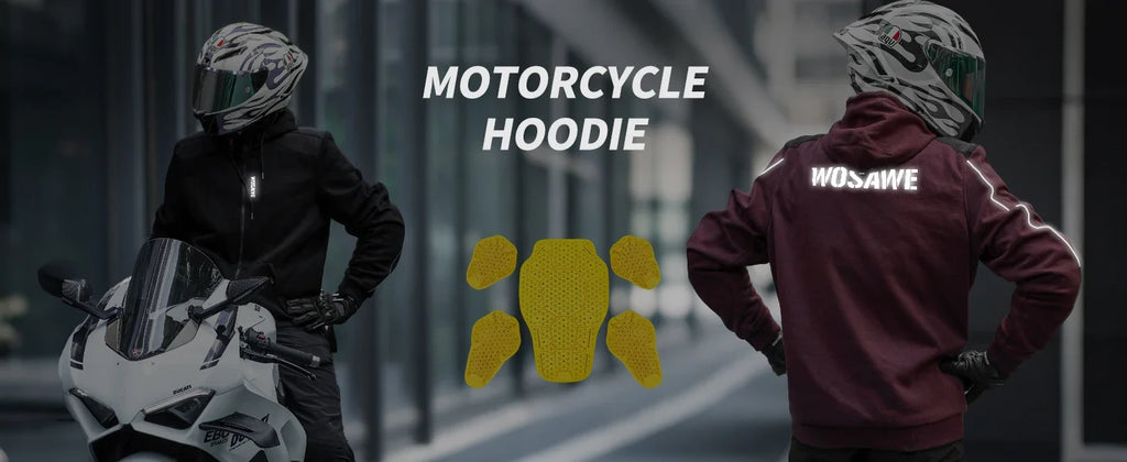 Men Motorcycle Hoodie Shirt Motorcycle Winter Warm Jacket Riding Casual Motorcycle Riding Clothes
